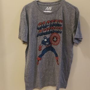 Men's Marvel Captain America Tshirt